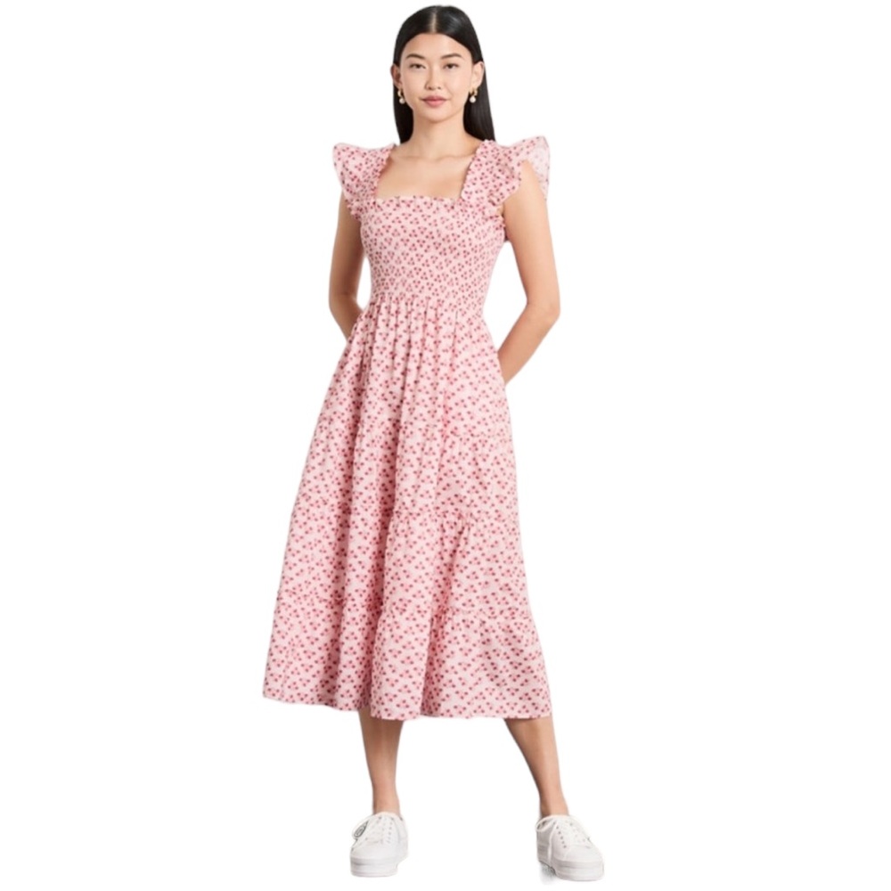 Hill House Pink Floral Dress